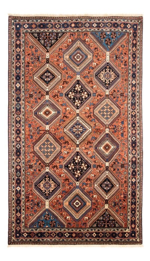 Alfombra persa - Nómada - 244 x 153 cm - rojo