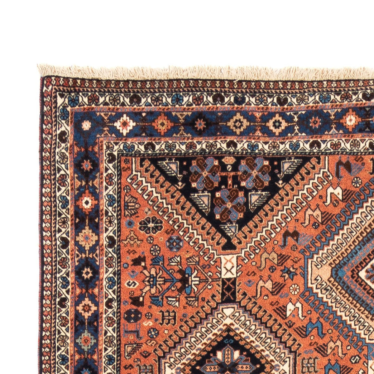 Alfombra persa - Nómada - 244 x 153 cm - rojo