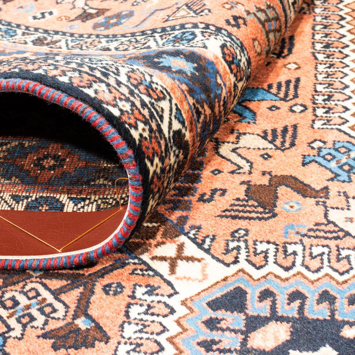 Alfombra persa - Nómada - 244 x 153 cm - rojo