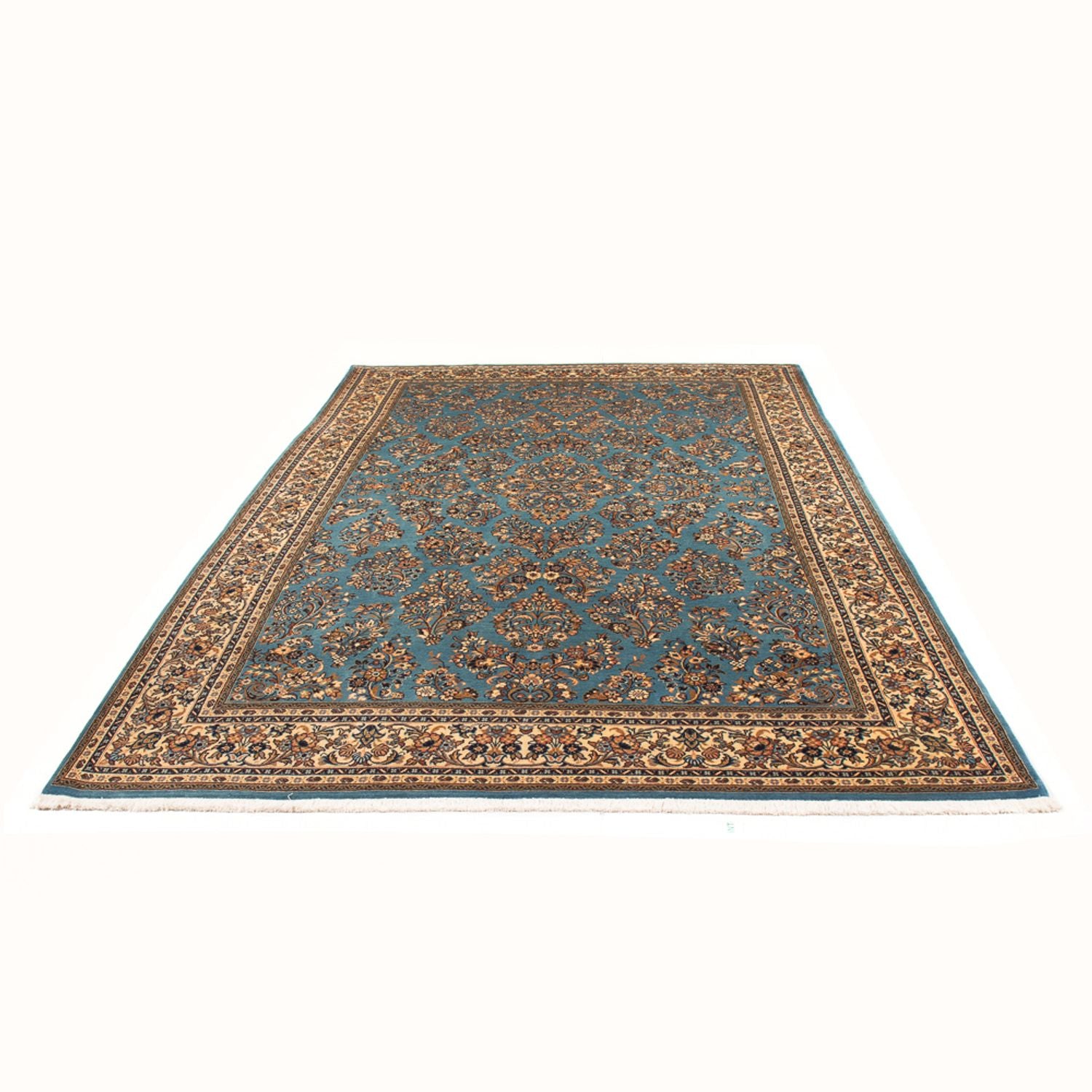 Alfombra persa - Clásica - 310 x 205 cm - azul claro
