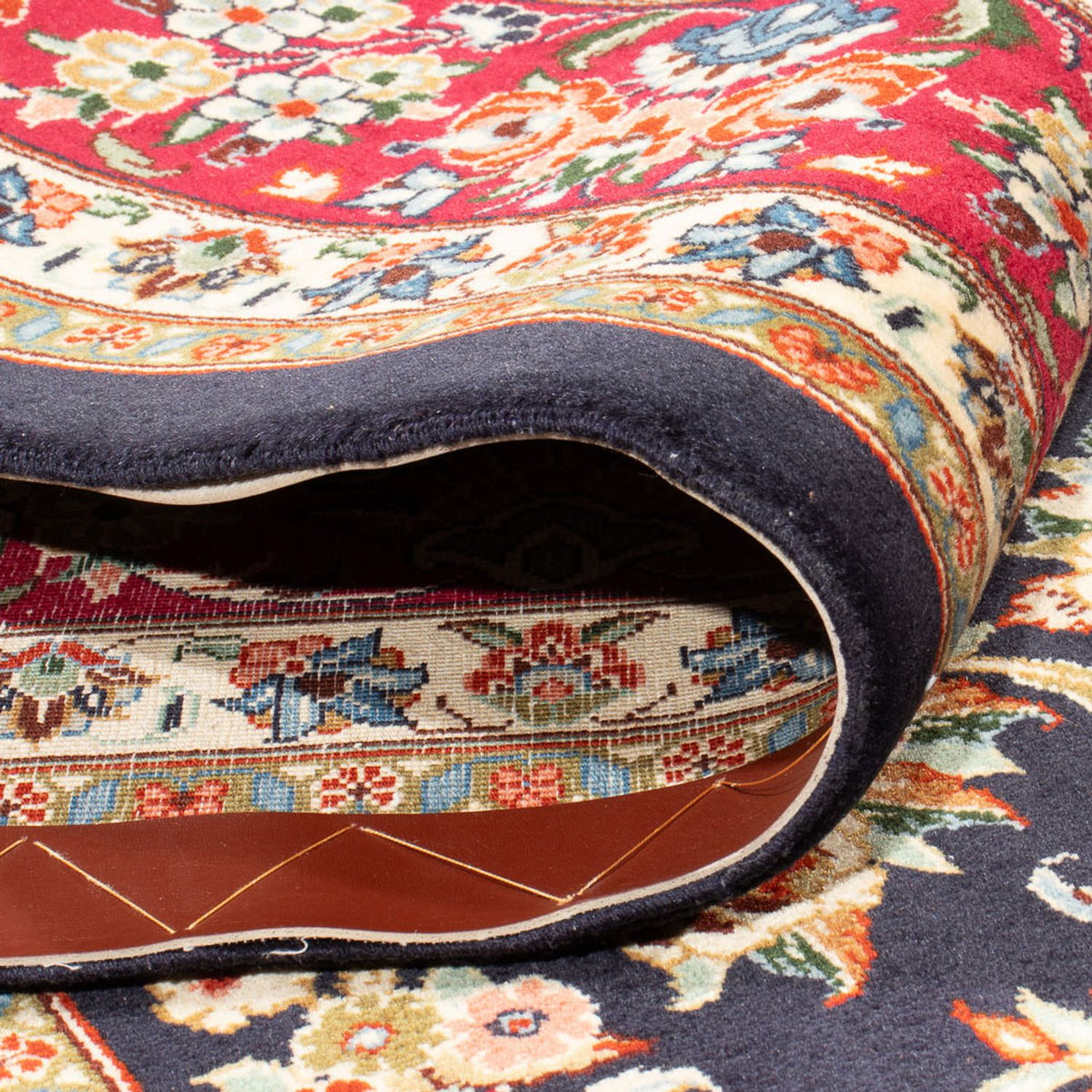 Alfombra persa - Clásica - 312 x 223 cm - azul oscuro