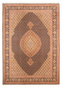 Alfombra Persa - Tabriz - Real - 297 x 200 cm - azul oscuro