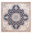 Alfombra Persa - Nain - Prima cuadrado  - 212 x 212 cm - azul oscuro