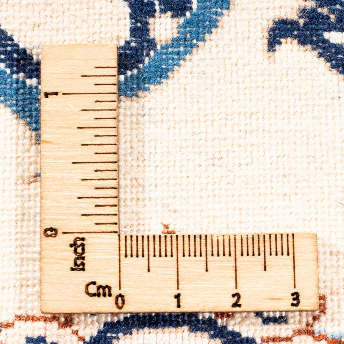 Alfombra Persa - Nain - Prima cuadrado  - 212 x 212 cm - azul oscuro