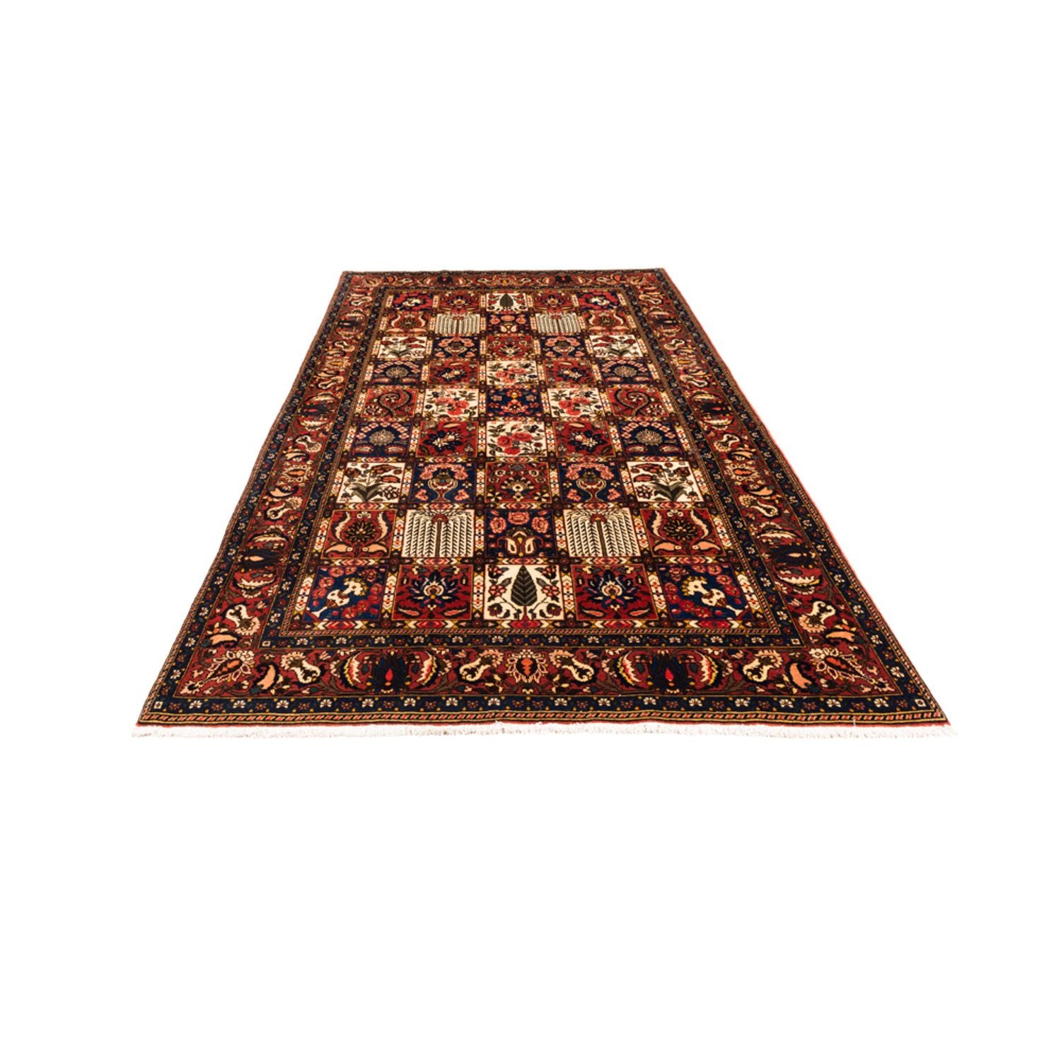 Alfombra persa - Nómada - 250 x 155 cm - multicolor