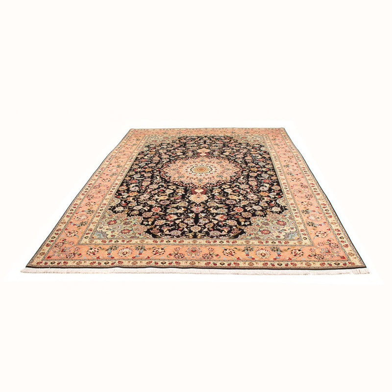 Alfombra Persa - Tabriz - Real - 293 x 207 cm - azul oscuro