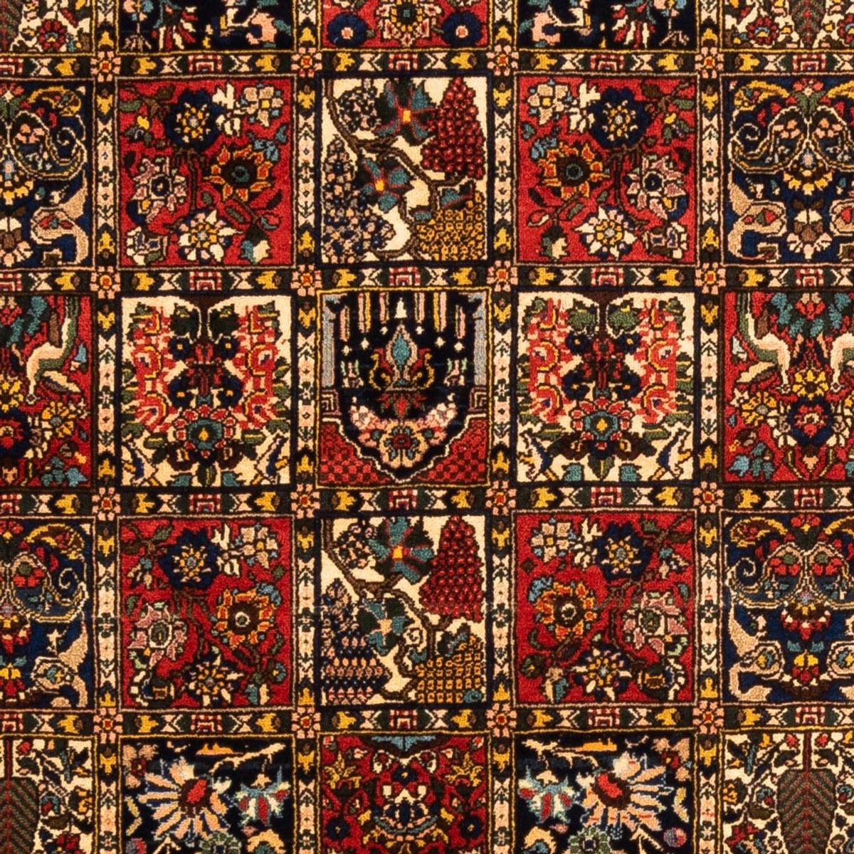 Alfombra persa - Nómada - 250 x 155 cm - multicolor