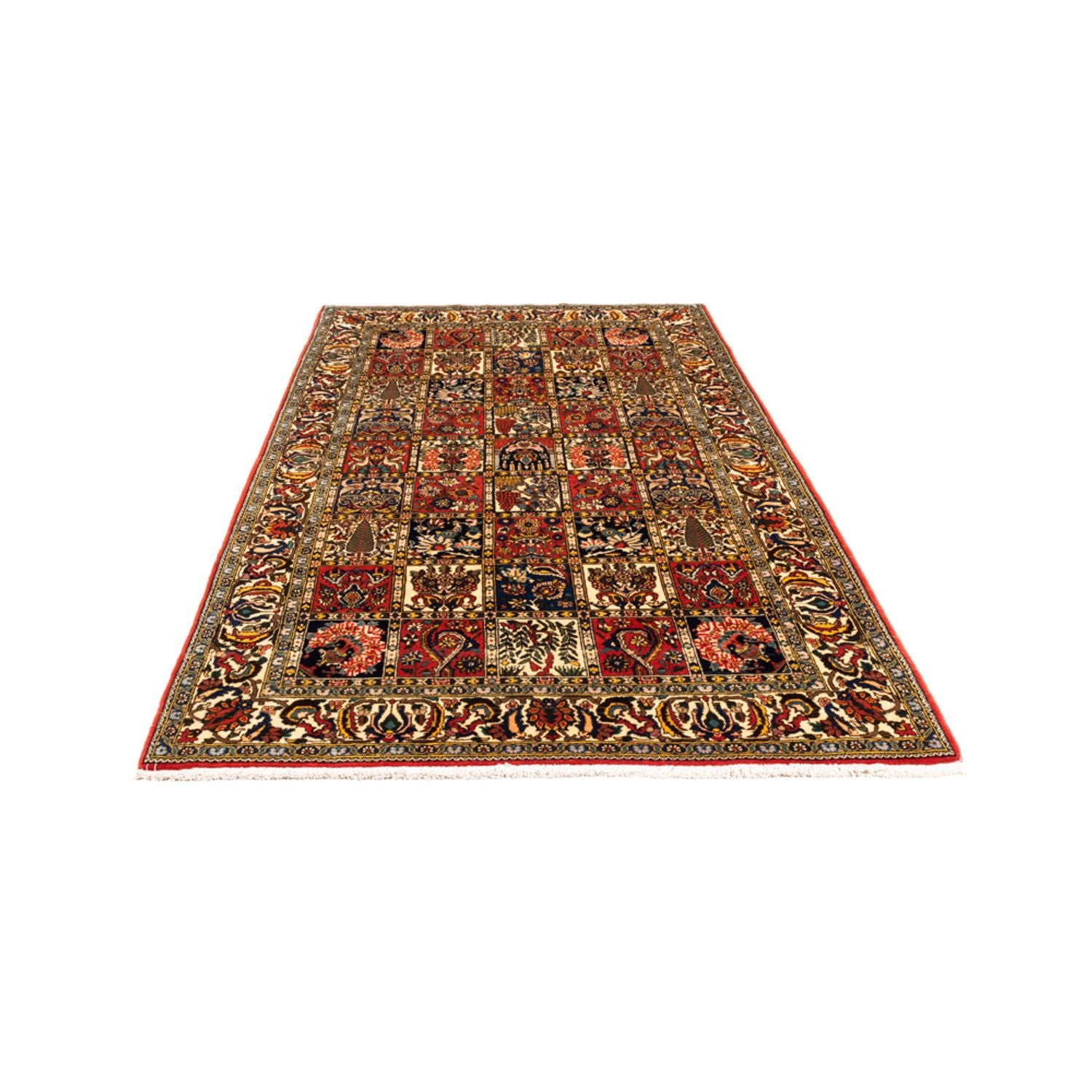 Alfombra persa - Nómada - 250 x 155 cm - multicolor