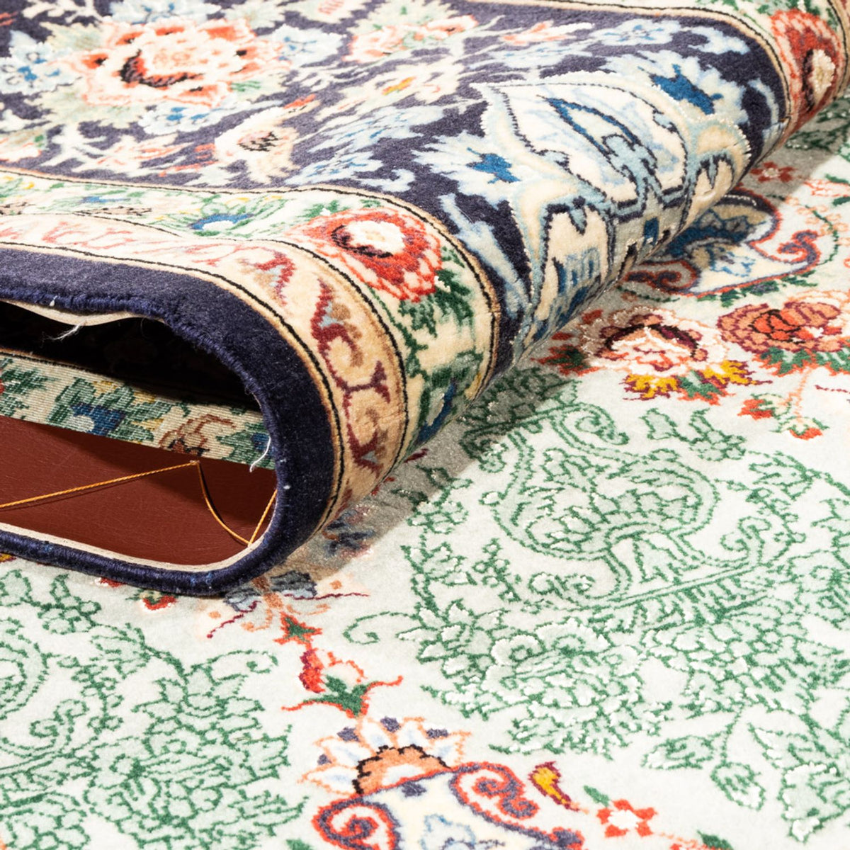 Alfombra Persa - Isfahan - Prima - 244 x 157 cm - verde
