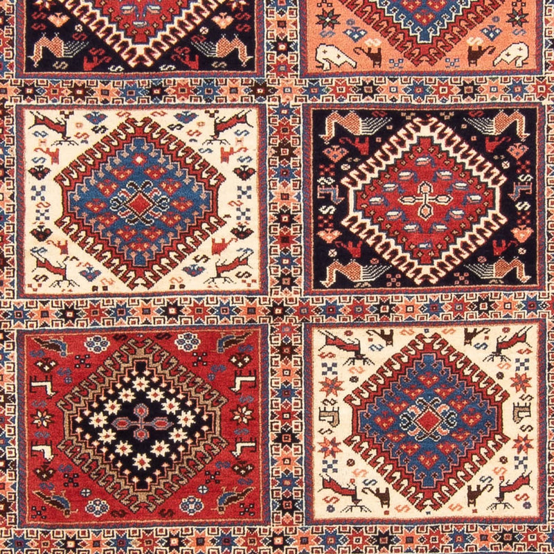Alfombra persa - Nómada - 247 x 203 cm - multicolor