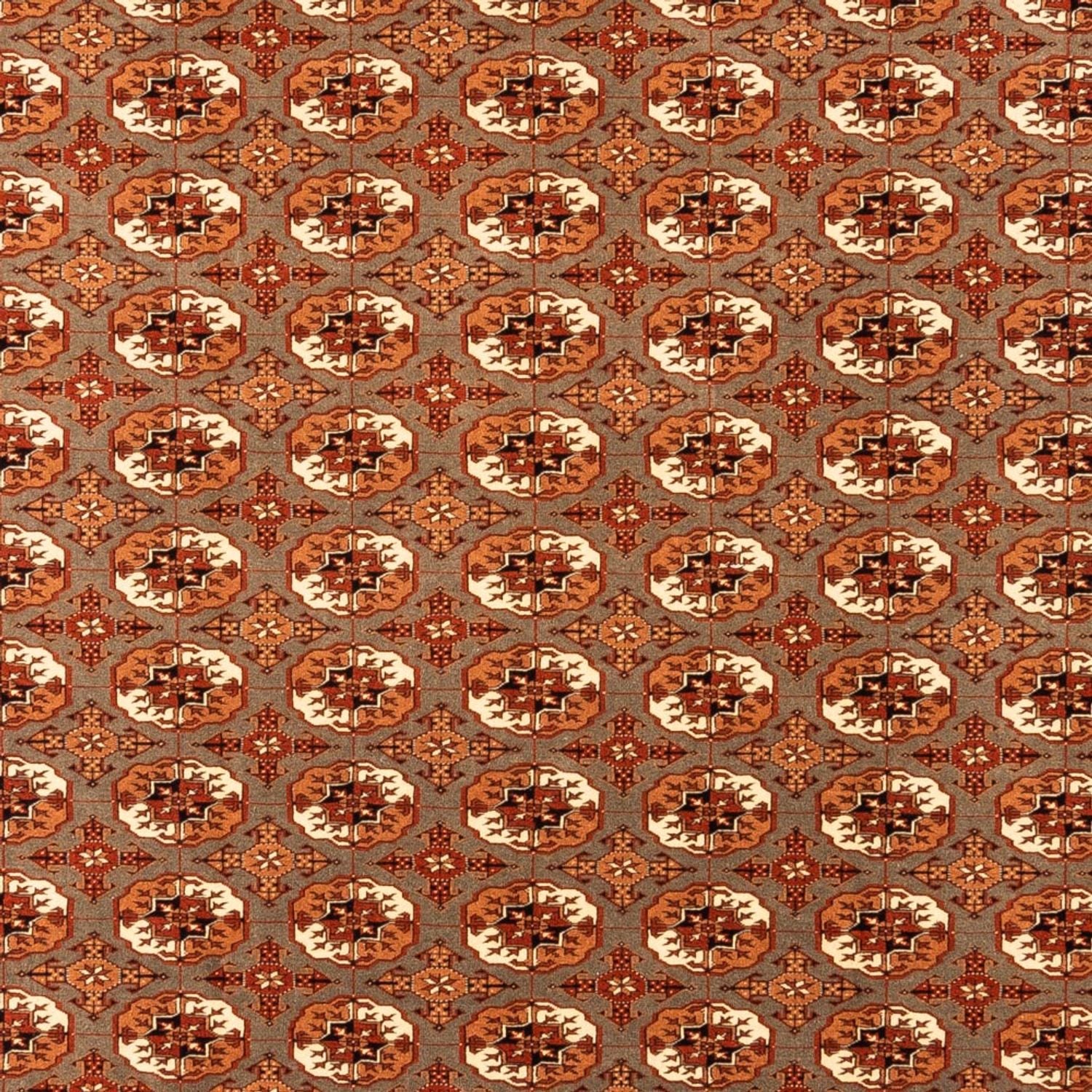 Alfombra Turkaman - 305 x 205 cm - beige oscuro