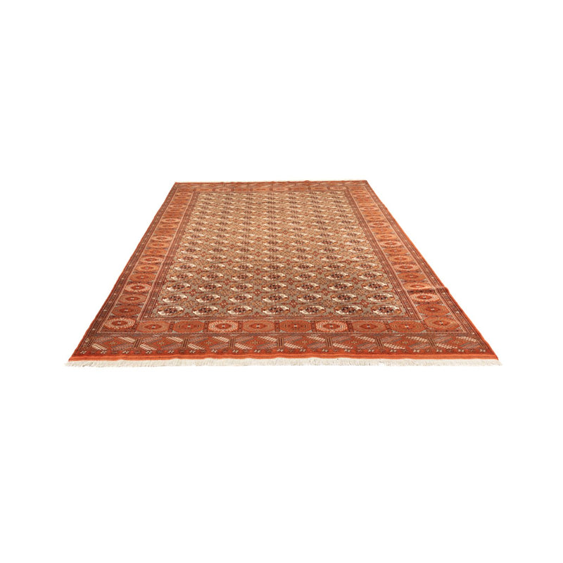 Alfombra Turkaman - 305 x 205 cm - beige oscuro