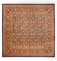 Alfombra de seda - Ghom Seda - Prima cuadrado  - 247 x 243 cm - beige oscuro