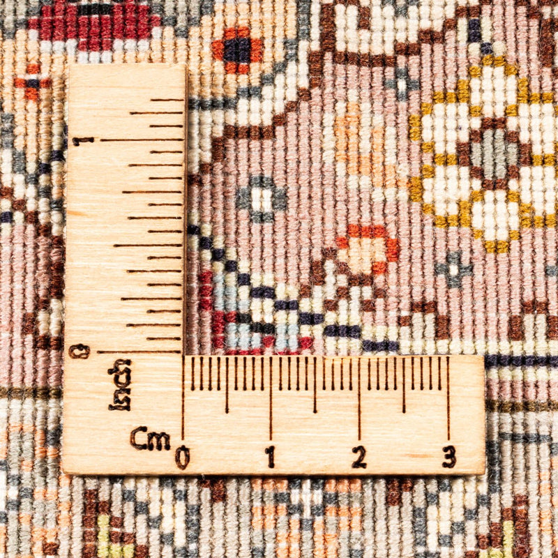 Alfombra Persa - Tabriz - Real cuadrado  - 206 x 204 cm - beige oscuro