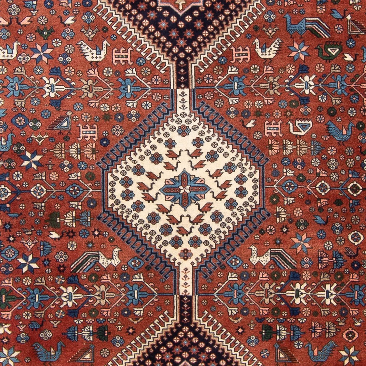 Alfombra persa - Nómada - 298 x 204 cm - rojo