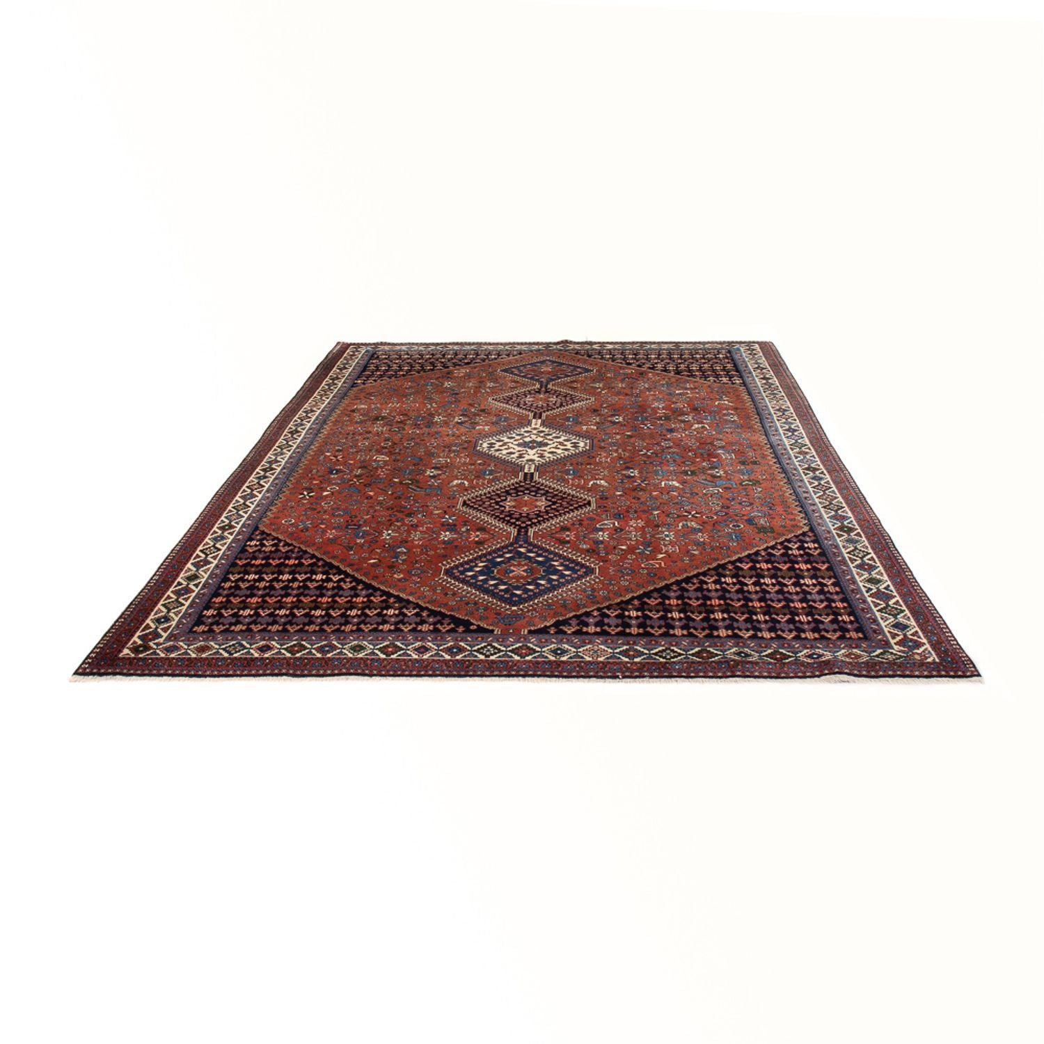 Alfombra persa - Nómada - 298 x 204 cm - rojo