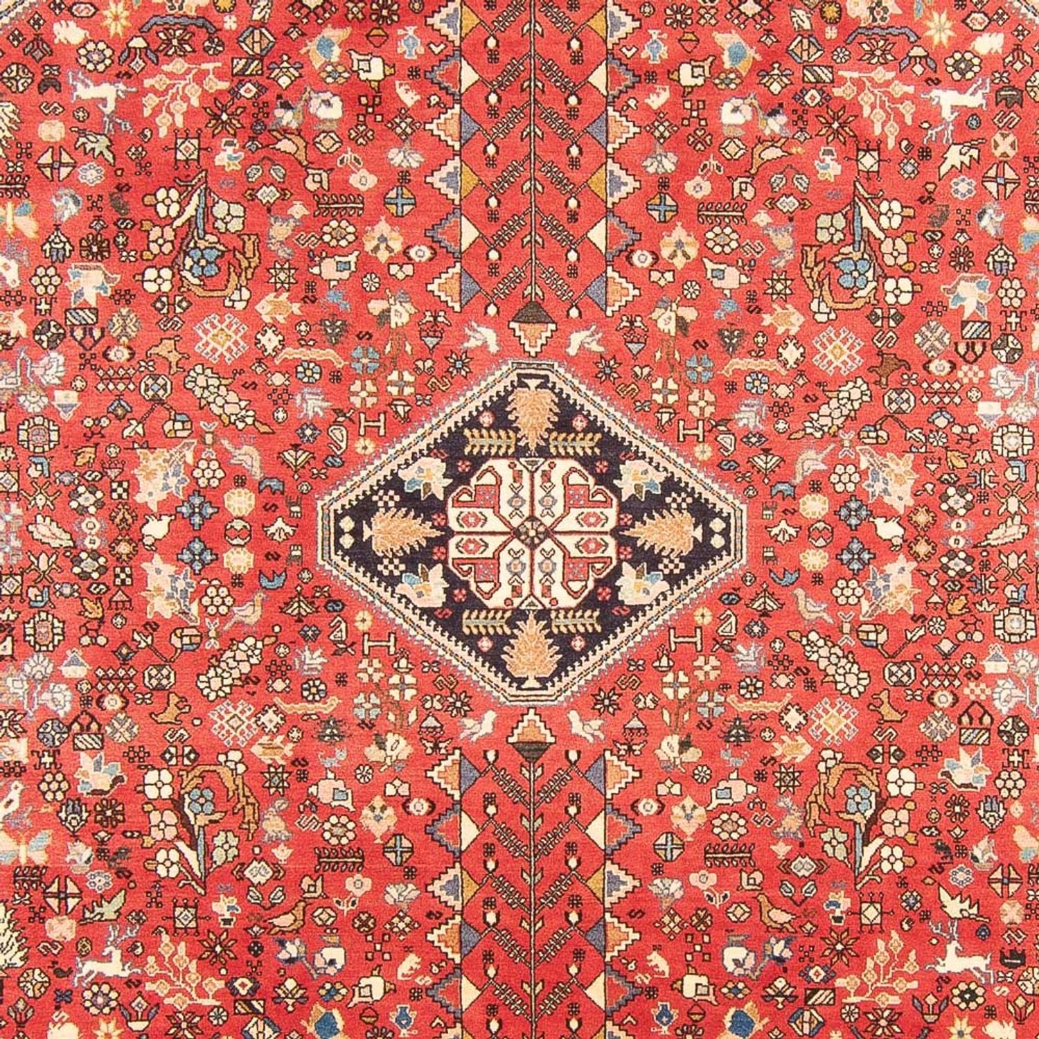Alfombra persa - Nómada - 308 x 205 cm - rojo