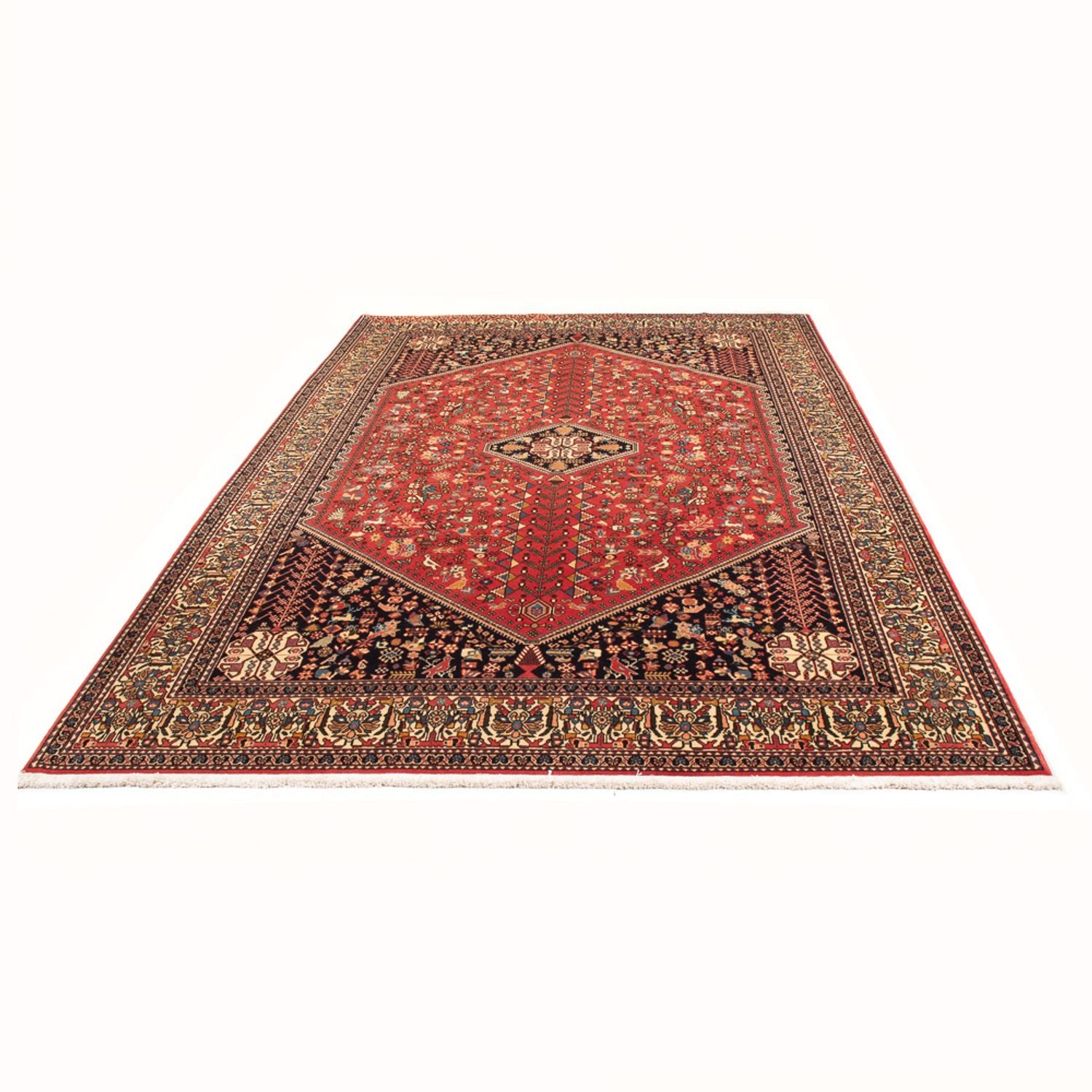 Alfombra persa - Nómada - 308 x 205 cm - rojo