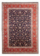 Alfombra persa - Clásica - 292 x 200 cm - azul oscuro
