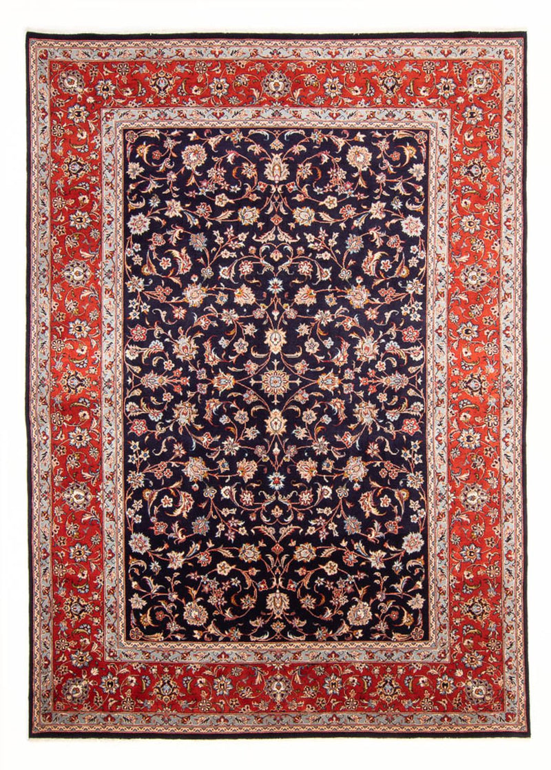 Alfombra persa - Clásica - 292 x 200 cm - azul oscuro