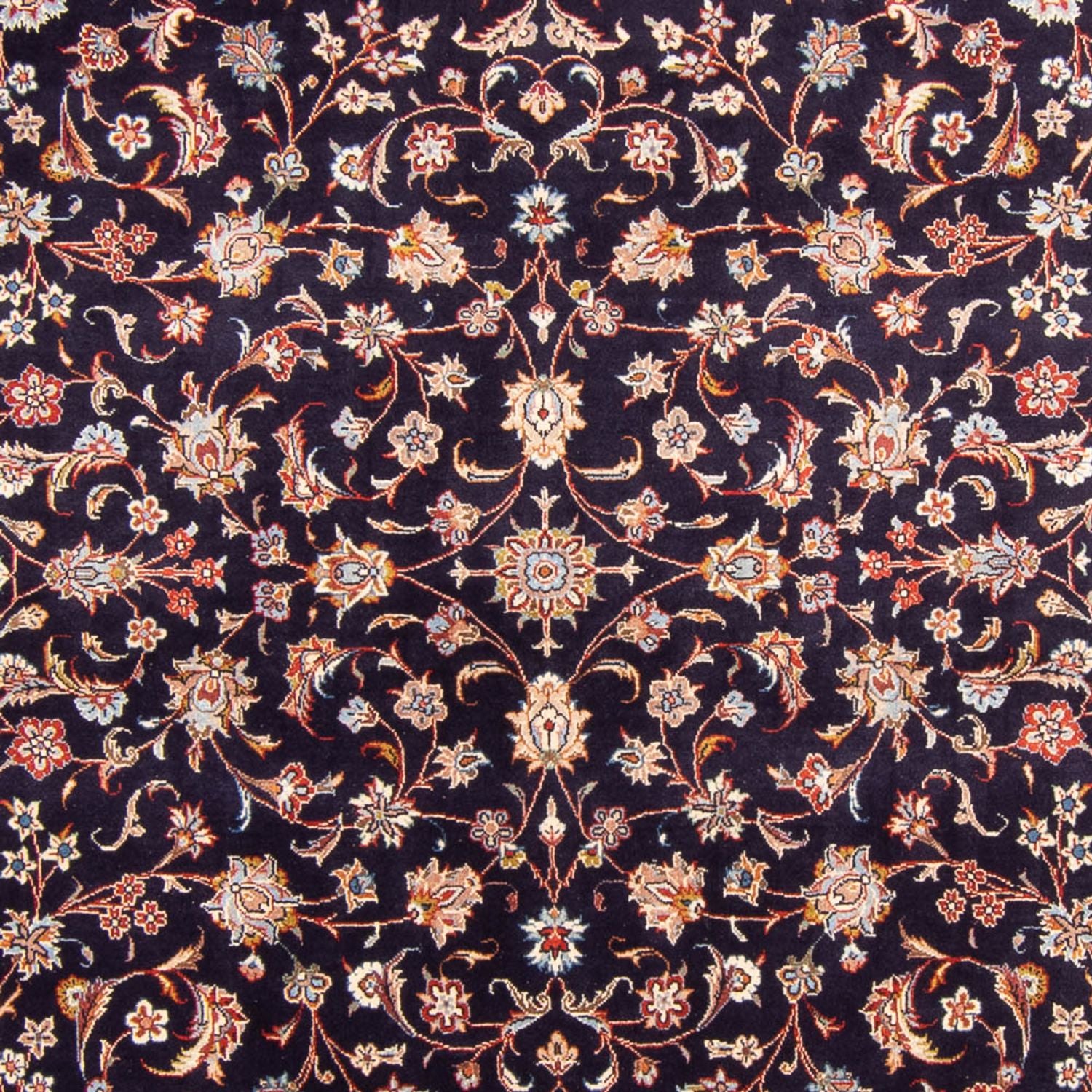 Alfombra persa - Clásica - 292 x 200 cm - azul oscuro