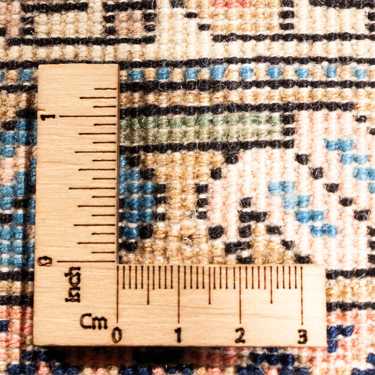 Alfombra persa - Nómada - 270 x 170 cm - azul oscuro