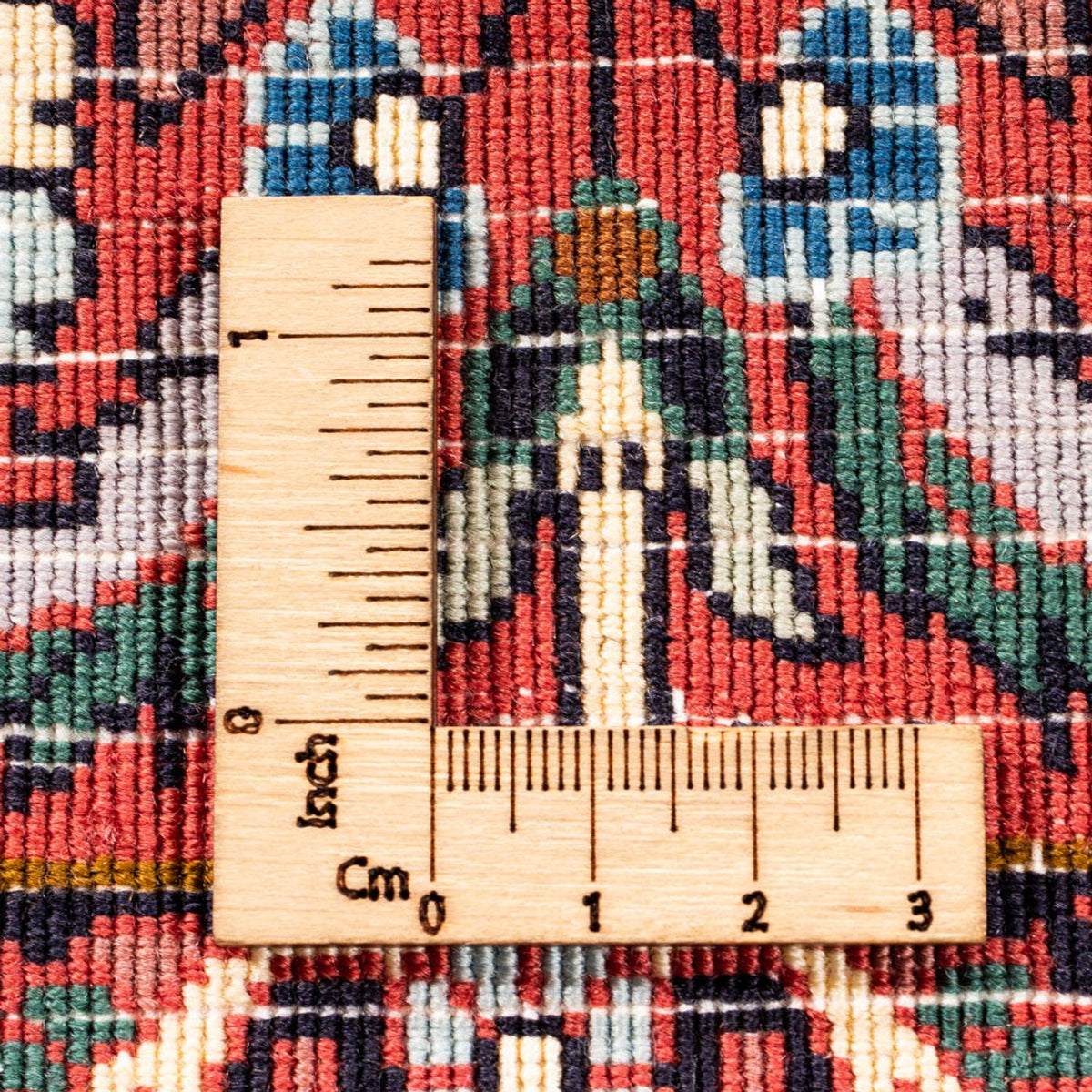 Alfombra persa - Bidjar cuadrado  - 250 x 248 cm - azul oscuro