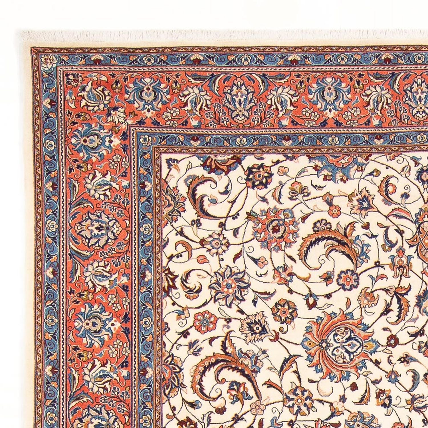Alfombra persa - Clásica - 307 x 204 cm - crema