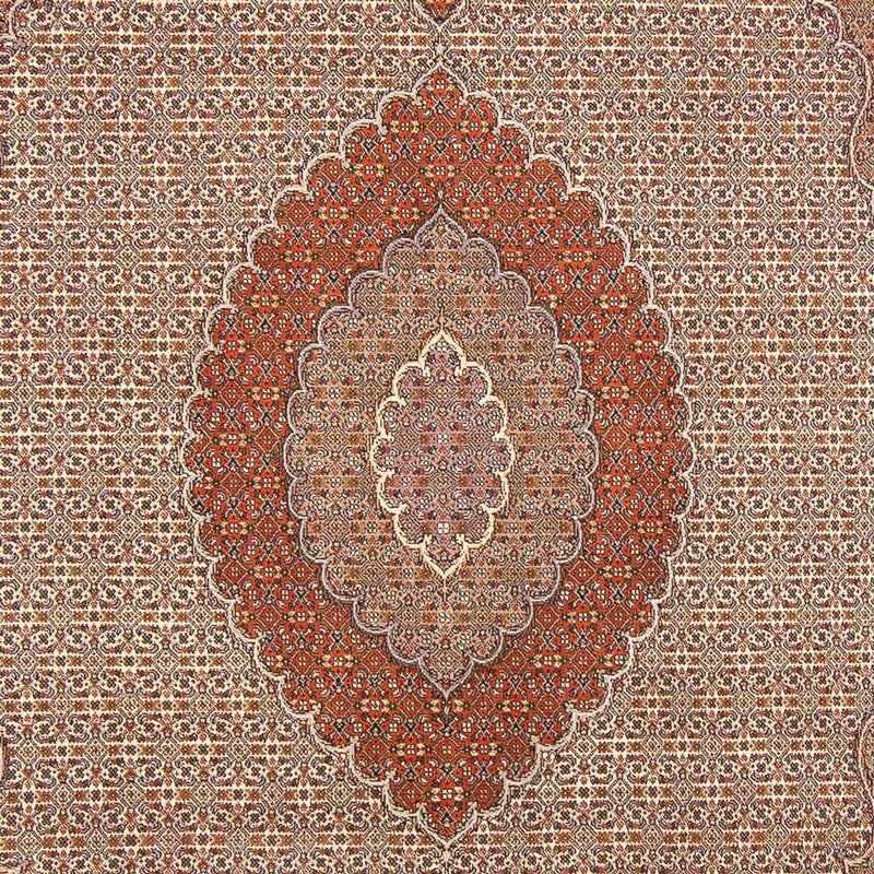 Alfombra Persa - Tabriz - Real - 304 x 195 cm - beige oscuro