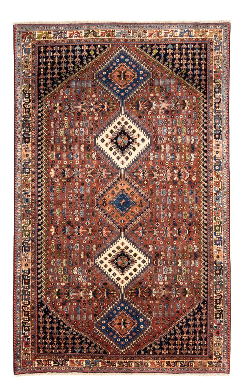Alfombra de pasillo Alfombra persa - Nómada - 230 x 146 cm - rojo