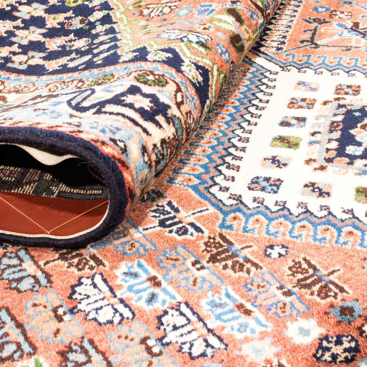 Alfombra de pasillo Alfombra persa - Nómada - 230 x 146 cm - rojo