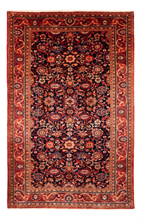 Alfombra persa - Nómada - 316 x 211 cm - rojo burdeos
