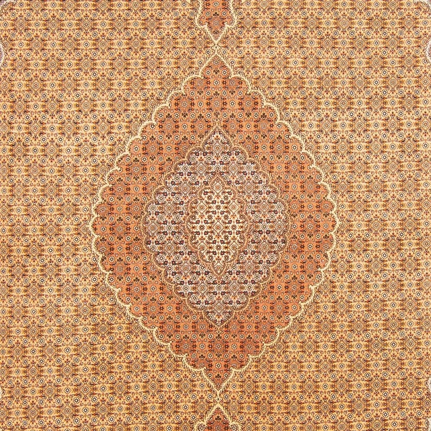 Alfombra Persa - Tabriz - Real - 300 x 200 cm - beige claro