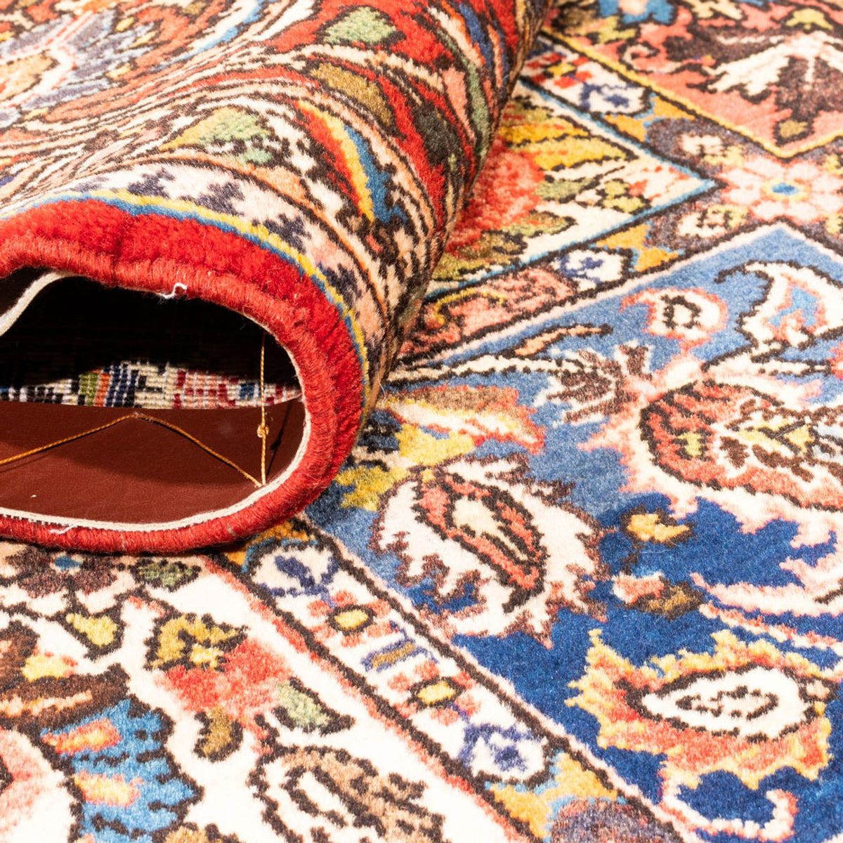 Alfombra persa - Nómada - 255 x 158 cm - multicolor