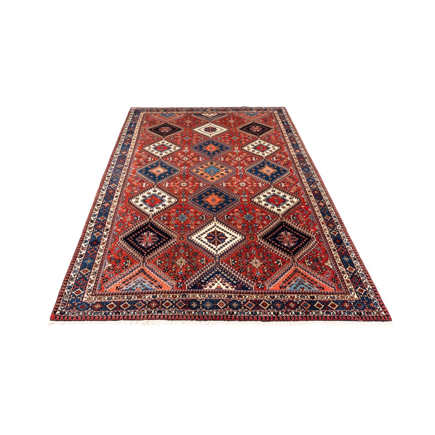 Alfombra persa - Nómada - 260 x 160 cm - multicolor