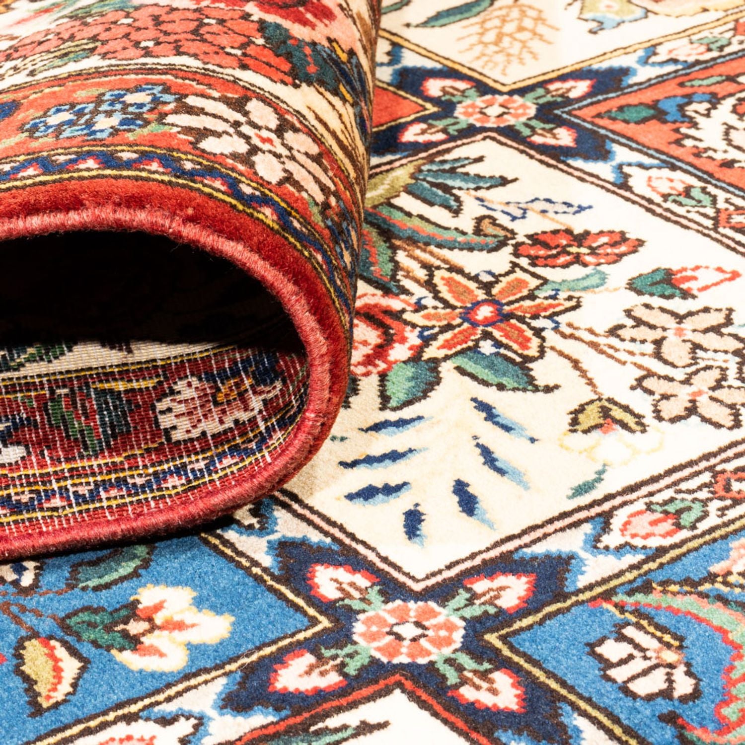 Alfombra persa - Nómada - 315 x 204 cm - multicolor