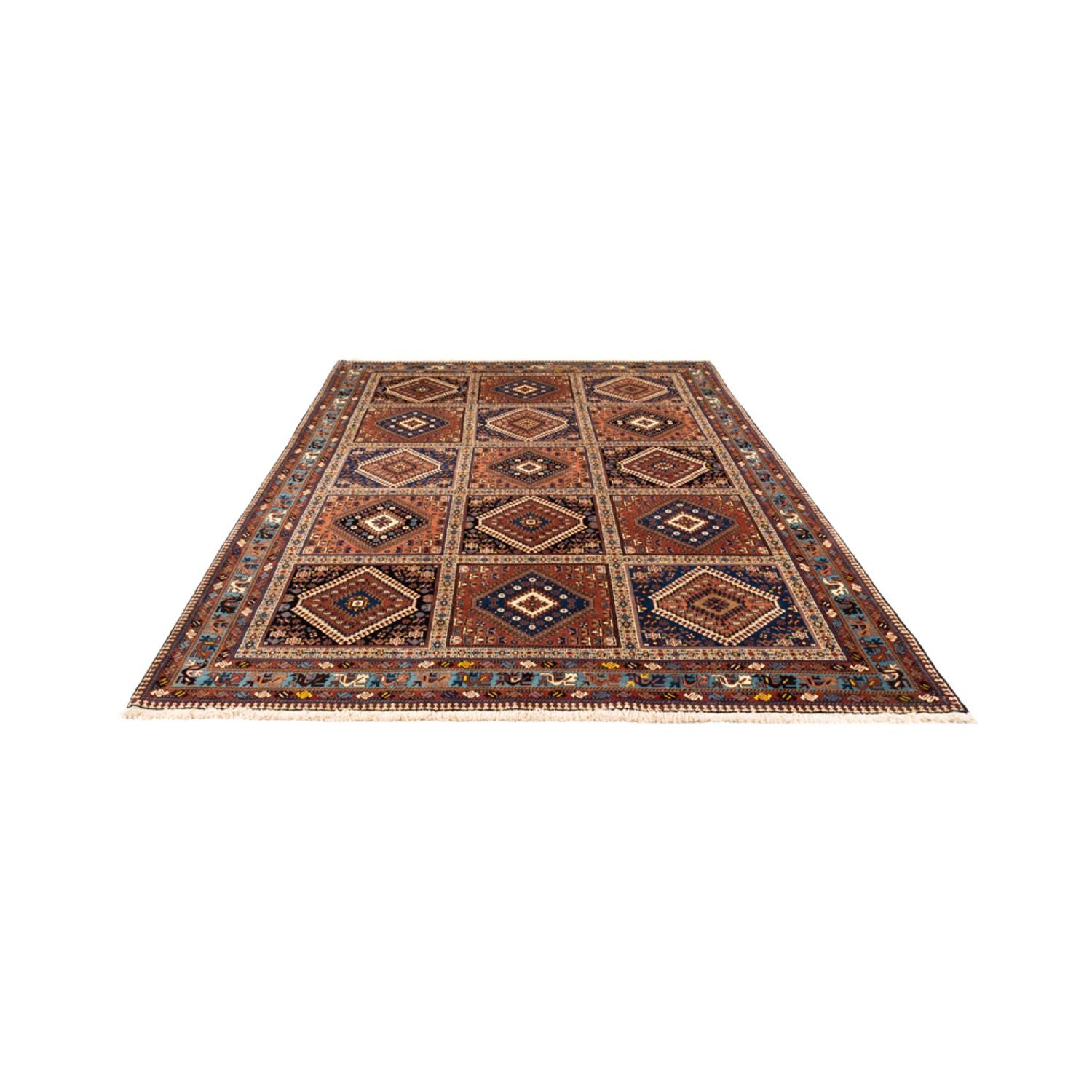 Alfombra persa - Nómada - 305 x 205 cm - beige oscuro