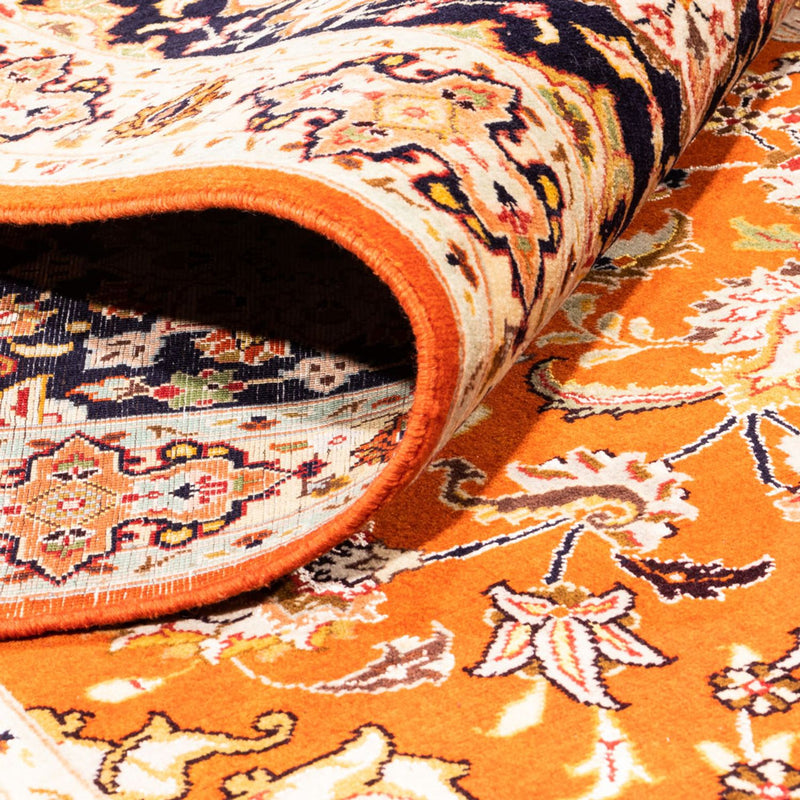 Alfombra persa - Tabriz cuadrado  - 253 x 249 cm - naranja
