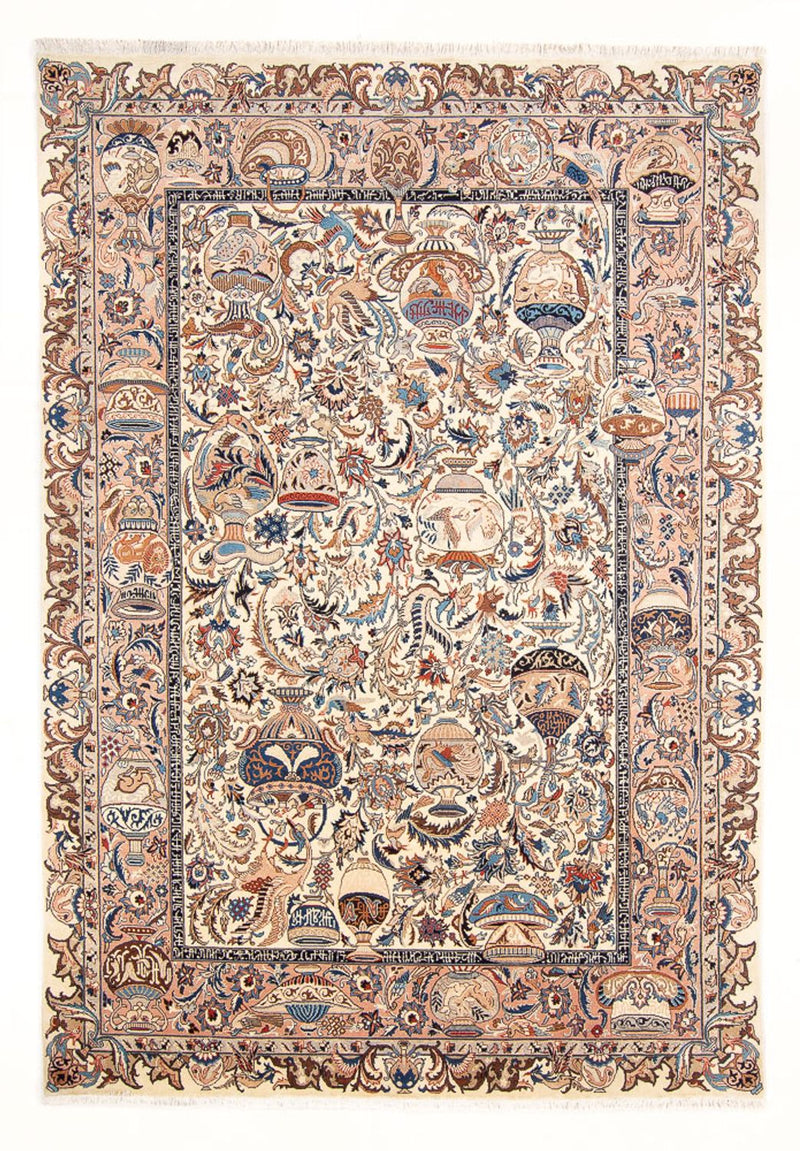 Alfombra persa - Clásica - 290 x 198 cm - crema