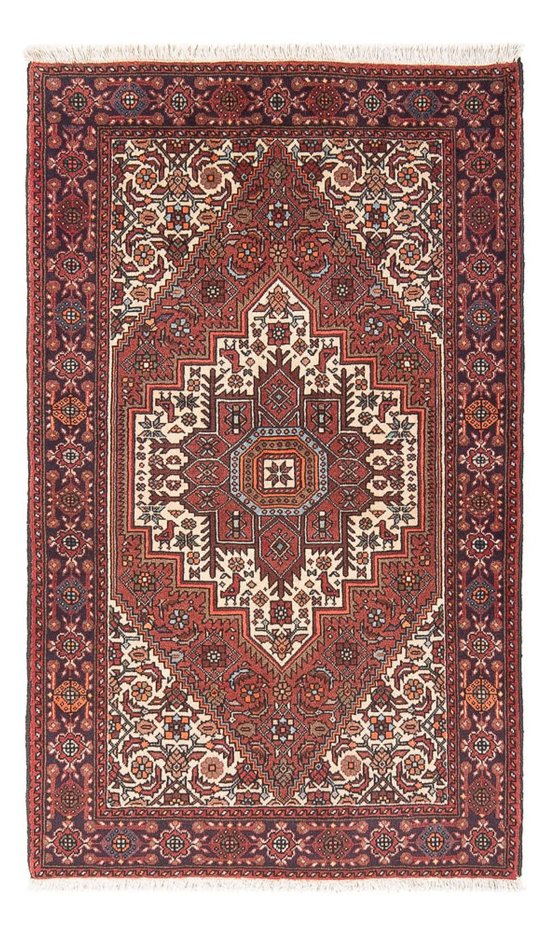 Alfombra persa - Nómada - 120 x 76 cm - crema