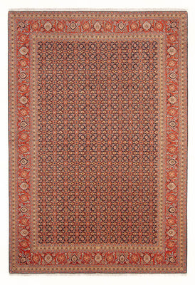 Alfombra Persa - Tabriz - Real - 295 x 204 cm - azul oscuro