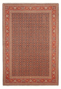 Alfombra Persa - Tabriz - Real - 295 x 204 cm - azul oscuro