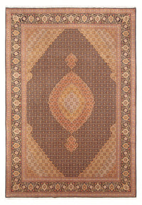 Alfombra Persa - Tabriz - Real - 293 x 198 cm - naranja