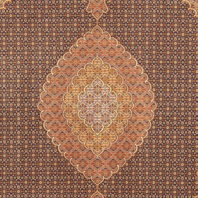 Alfombra Persa - Tabriz - Real - 293 x 198 cm - naranja