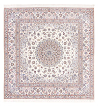 Alfombra Persa - Nain - Prima cuadrado  - 203 x 201 cm - crema