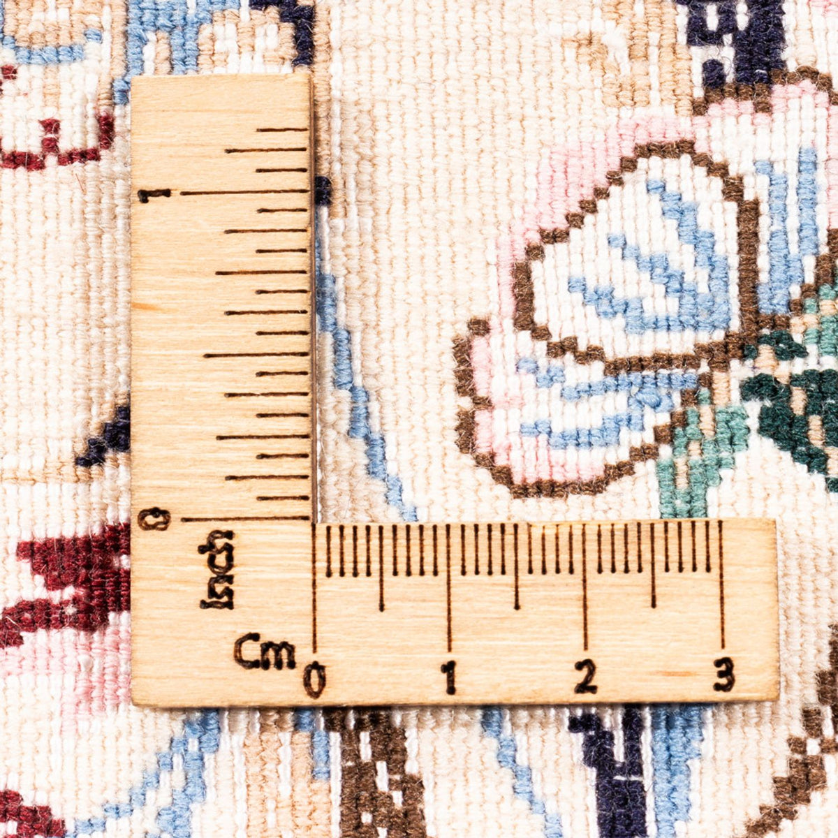 Alfombra Persa - Nain - Prima cuadrado  - 203 x 201 cm - crema