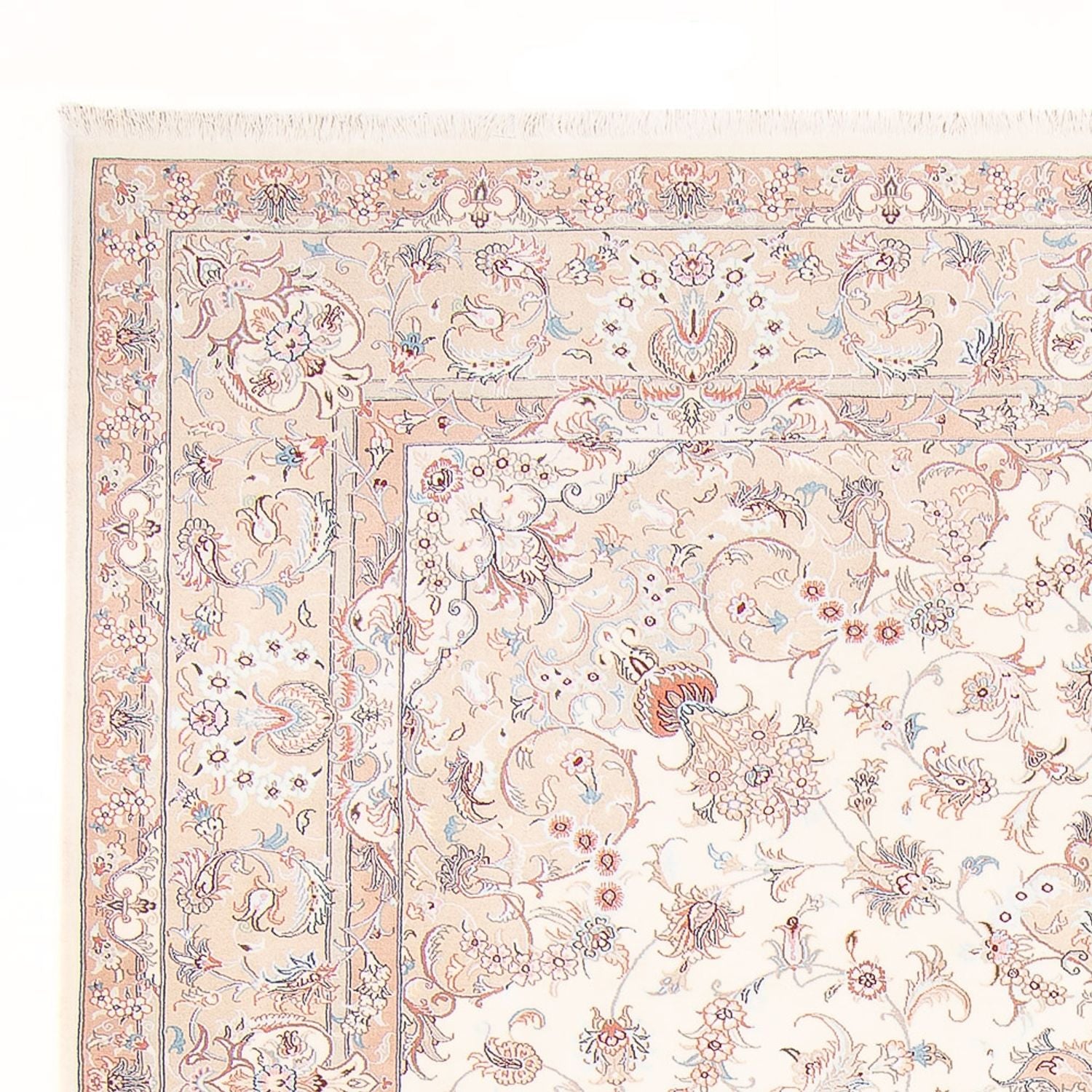 Alfombra Persa - Tabriz - Real - 343 x 247 cm - crema