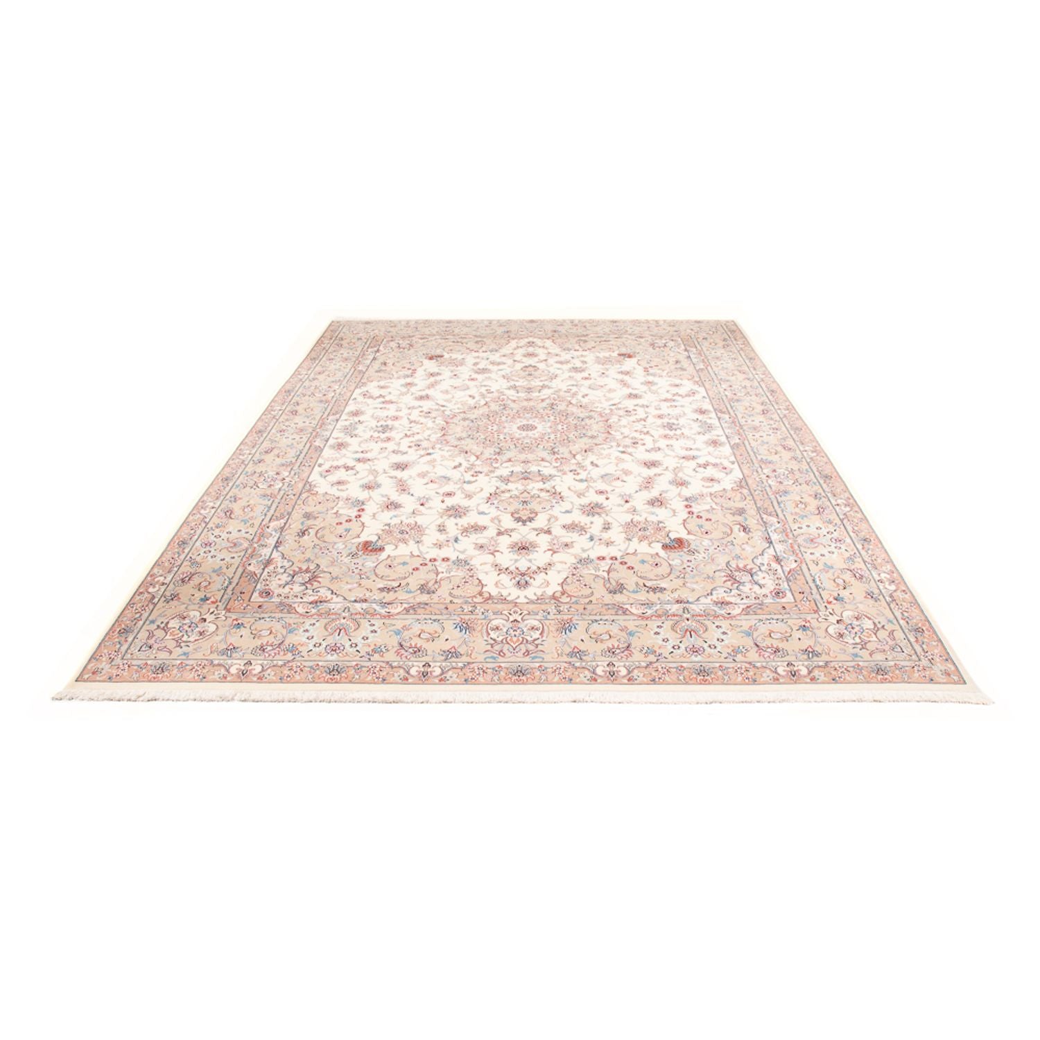 Alfombra Persa - Tabriz - Real - 343 x 247 cm - crema