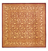 Alfombra de seda - Ghom Seda - Prima cuadrado  - 200 x 200 cm - oro – product image