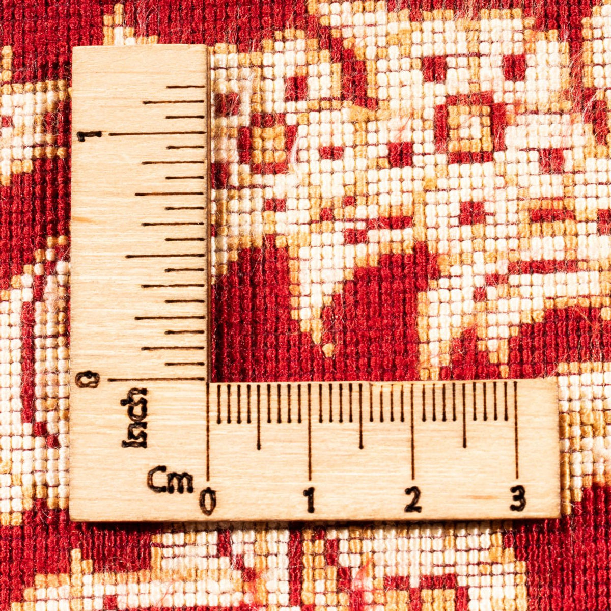 Alfombra de seda - Ghom Seda - Prima cuadrado  - 200 x 200 cm - oro